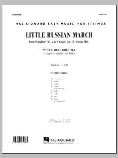 Little Russian March von Peter Iljitsch Tschaikowsky (Download) 