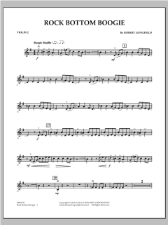 Rock Bottom Boogie von Robert Longfield (Download) 