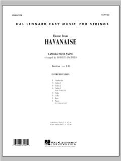 Theme from Havanaise von Camille Saint-Saëns (Download) 