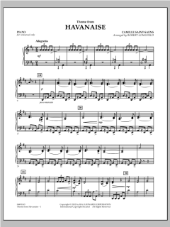 Theme from Havanaise von Camille Saint-Saëns (Download) 