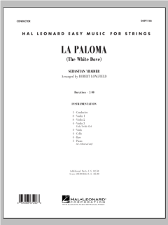 La Paloma (The White Dove) von Sebastian de Yradier (Download) 