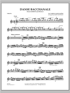 Danse Bacchanale von Camille Saint-Saëns (Download) 
