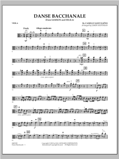 Danse Bacchanale von Camille Saint-Saëns (Download) 