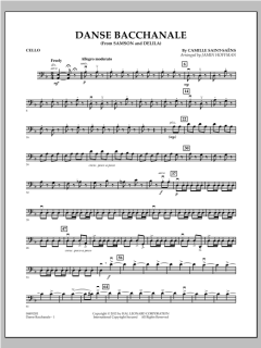 Danse Bacchanale von Camille Saint-Saëns (Download) 