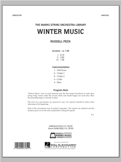 Winter Music von Russell Peck (Download) 