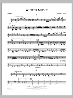 Winter Music von Russell Peck (Download) 