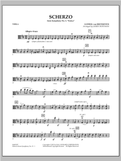 Scherzo from Symphony No. 3 von Ludwig van Beethoven (Download) 