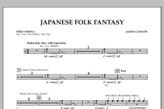 Japanese Folk Fantasy von James Curnow (Download) 