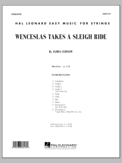 Wenceslas Takes a Sleigh Ride von James Curnow (Download) 
