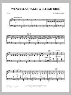 Wenceslas Takes a Sleigh Ride von James Curnow (Download) 