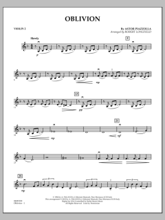 Oblivion von Astor Piazzolla (Download) 