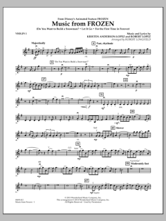 Music from Frozen von Robert Lopez (Download) 