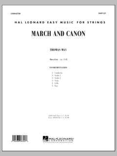 March and Canon for Strings von Thomas May (Download) 
