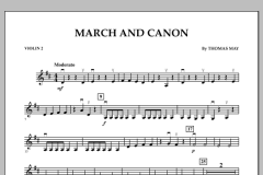 March and Canon for Strings von Thomas May (Download) 