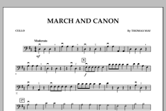 March and Canon for Strings von Thomas May (Download) 