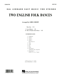 Two English Folk Dances (Download) 