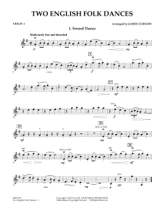 Two English Folk Dances (Download) 