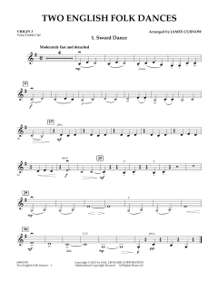 Two English Folk Dances (Download) 