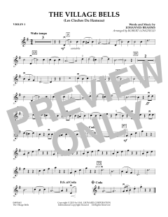 The Village Bells von Johannes Brahms (Download) 