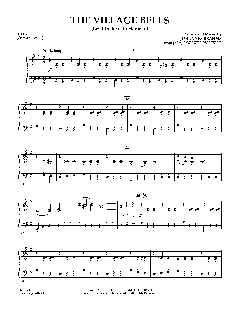 The Village Bells von Johannes Brahms (Download) 