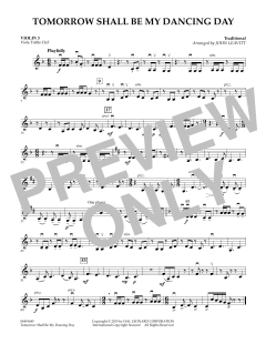 Tomorrow Shall Be My Dancing Day (Download) 