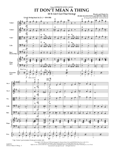 It Don't Mean A Thing von Duke Ellington (Download) 