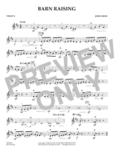 Barn Raising von John Moss (Download) 