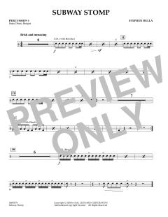 Subway Stomp von Stephen Bulla (Download) 