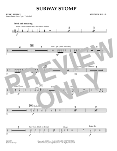 Subway Stomp von Stephen Bulla (Download) 