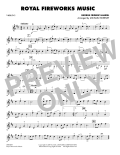 Royal Fireworks Music von Georg Friedrich Händel (Download) 