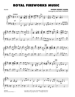 Royal Fireworks Music von Georg Friedrich Händel (Download) 