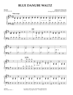 Blue Danube Waltz von Johann Strauss (Sohn) (Download) 
