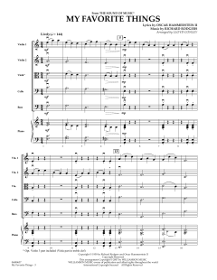 My Favorite Things von Richard Rodgers (Download) 