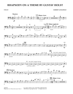 Rhapsody On a Theme by Gustav Holst von Robert Longfield (Download) 
