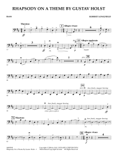 Rhapsody On a Theme by Gustav Holst von Robert Longfield (Download) 