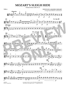 Mozart's Sleigh Ride von Wolfgang Amadeus Mozart (Download) 