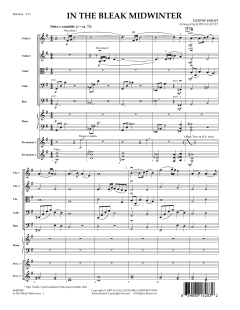 In the Bleak Midwinter von Gustav Holst (Download) 