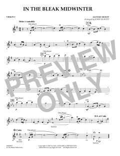 In the Bleak Midwinter von Gustav Holst (Download) 