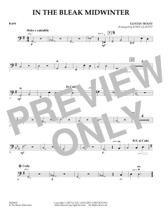 In the Bleak Midwinter von Gustav Holst (Download) 