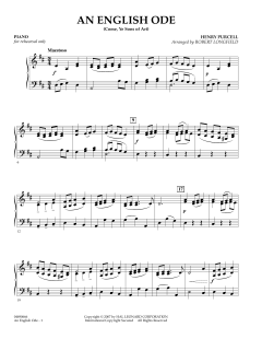 An English Ode von Henry Purcell (Download) 