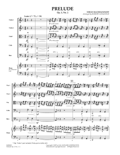 Prelude Op. 3, No. 2 von Sergei Rachmaninow (Download) 