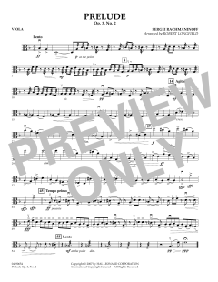 Prelude Op. 3, No. 2 von Sergei Rachmaninow (Download) 
