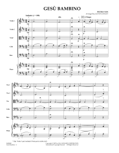 Gesu Bambino von Pietro A. Yon (Download) 