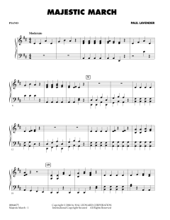 Majestic March von Paul Lavender (Download) 
