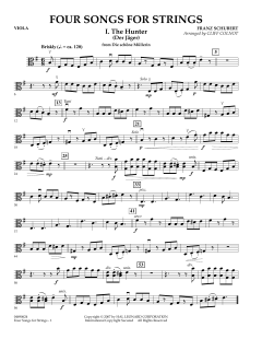 Four Songs for Strings von Franz Schubert (Download) 