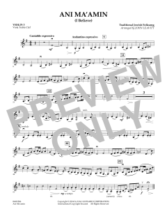 Ani Ma'amin von John Leavitt (Download) 