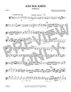 Ani Ma'amin von John Leavitt (Download) 