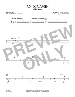 Ani Ma'amin von John Leavitt (Download) 