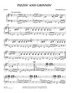 Pizzin' and Grinnin' von Stephen Bulla (Download) 