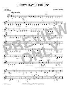 Snow Day Sleddin' von Stephen Bulla (Download) 